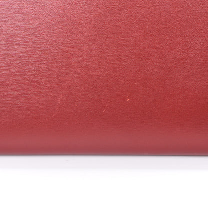 Celine Smooth Calfskin Medium Multifunction Strap Wallet Coquelicot 10 of 10