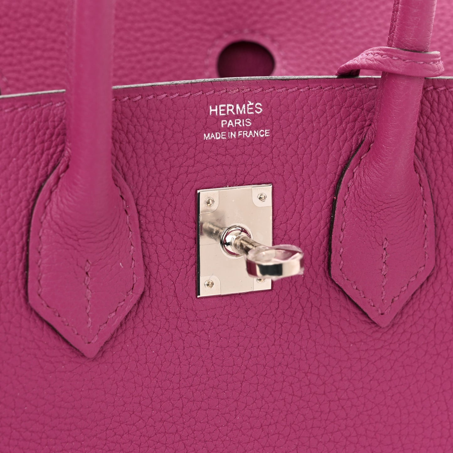 Togo Birkin 25 Rose Pourpre