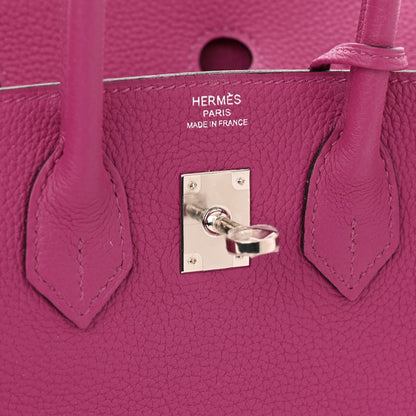 Hermes Togo Birkin 25 Rose Pourpre 6 of 14