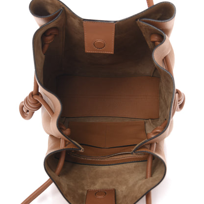 Loewe Calfskin Medium Flamenco Knot Bag Tan Light Caramel 5 of 11