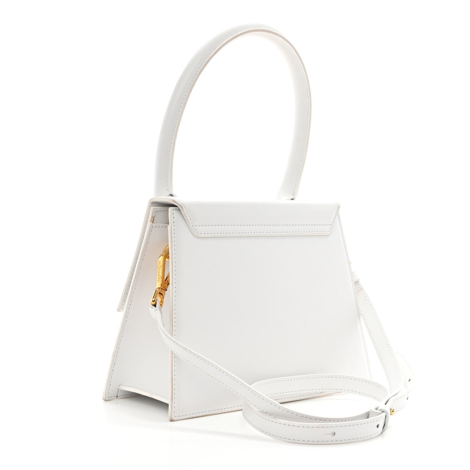Jacquemus Smooth Calfskin Le Grand Chiquito White 3 of 12