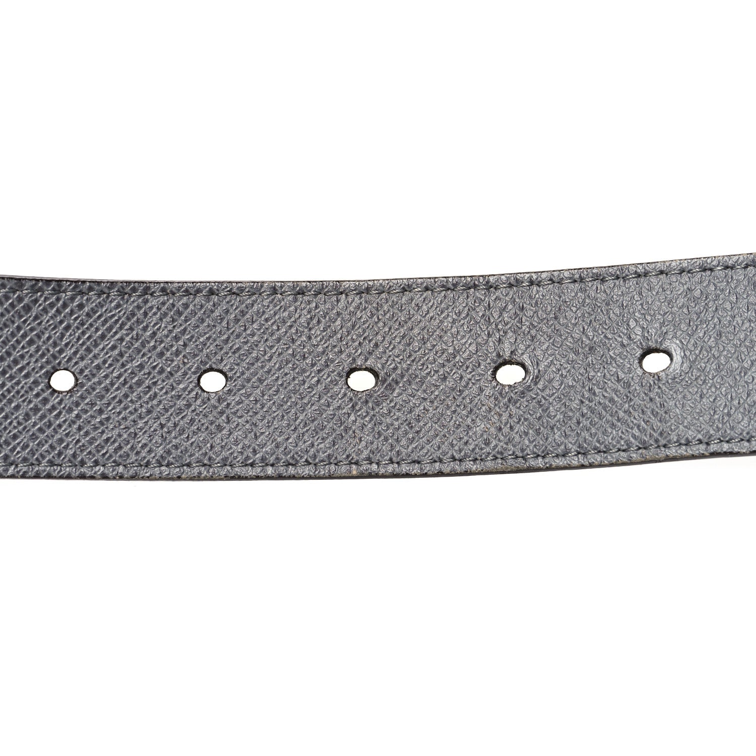 Louis Vuitton Taiga 35mm LV Initiales Belt 95 38 Glacier 3 of 8