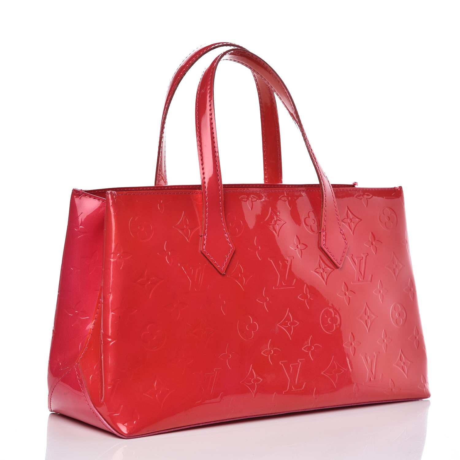 Louis Vuitton Vernis Wilshire PM Rose Pop 3 of 10