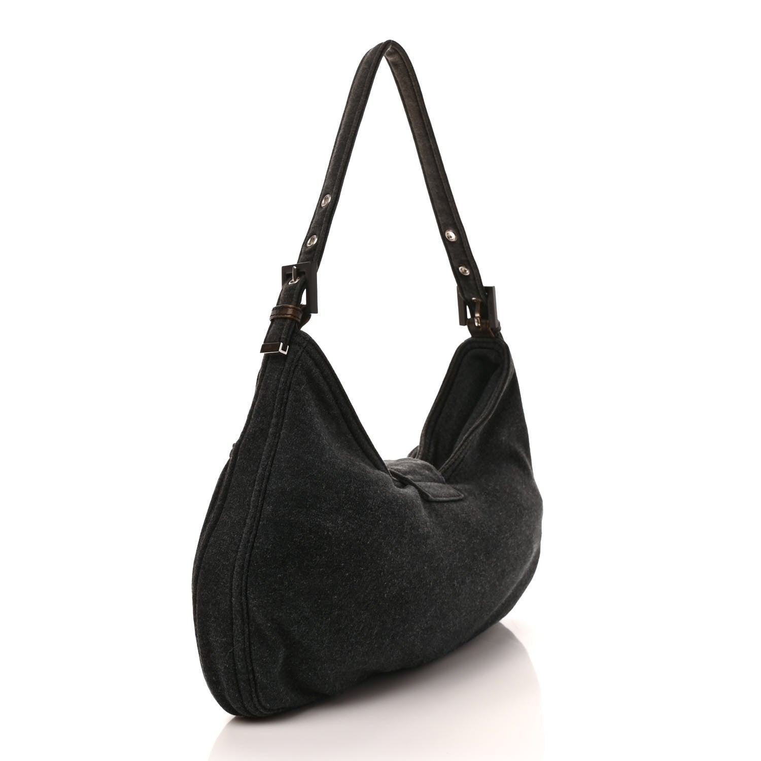 Fendi Jersey Mama Baguette Grey 4 of 11