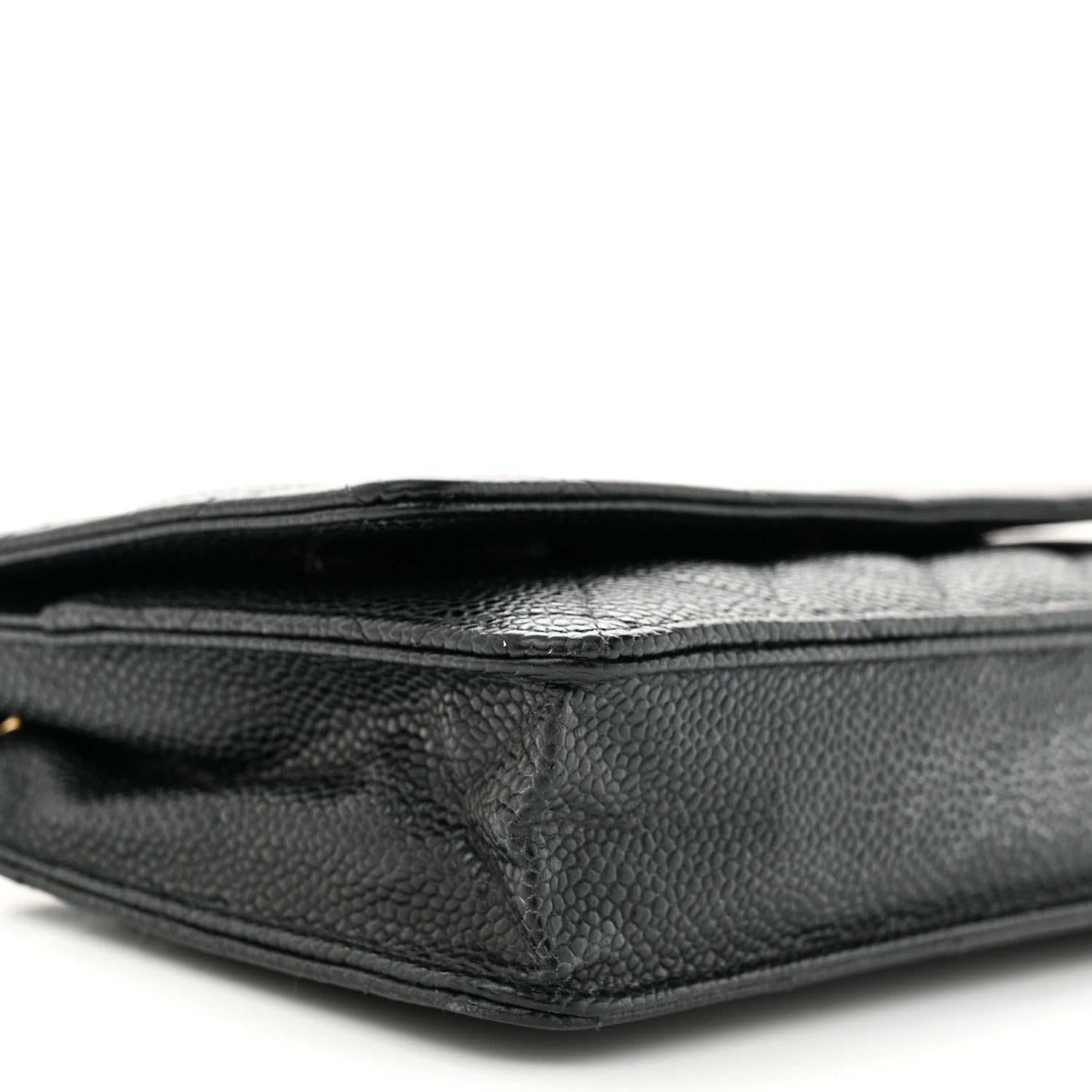 Chanel Caviar Quilted Wallet on Chain WOC Black 10 of 12