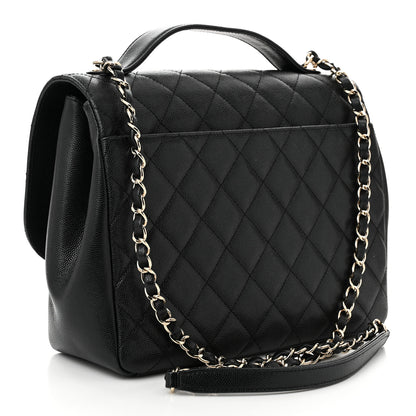 Chanel Caviar Quilted Large Business Affinity Flap Black 3 of 12