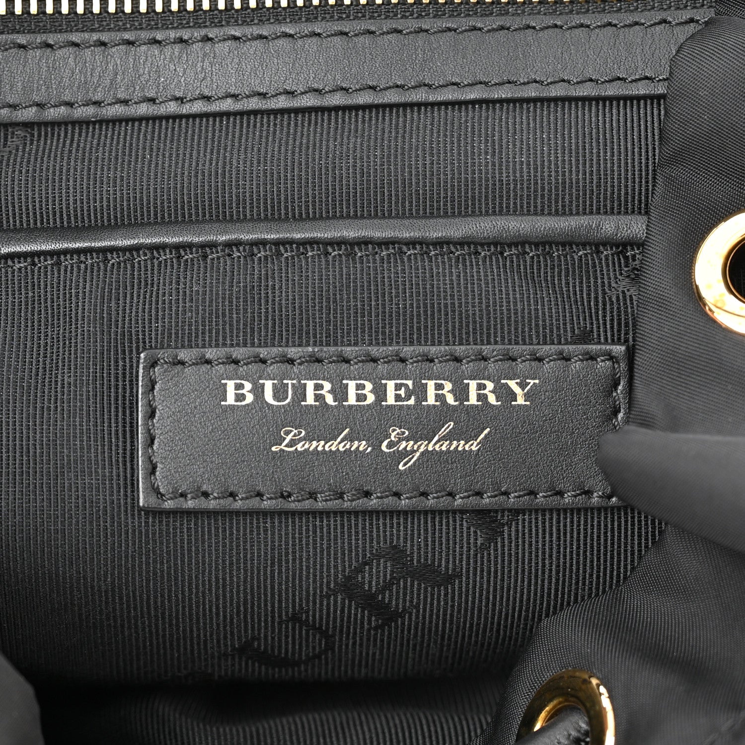 Burberry Nylon Medium Rucksack Backpack Black 6 of 9