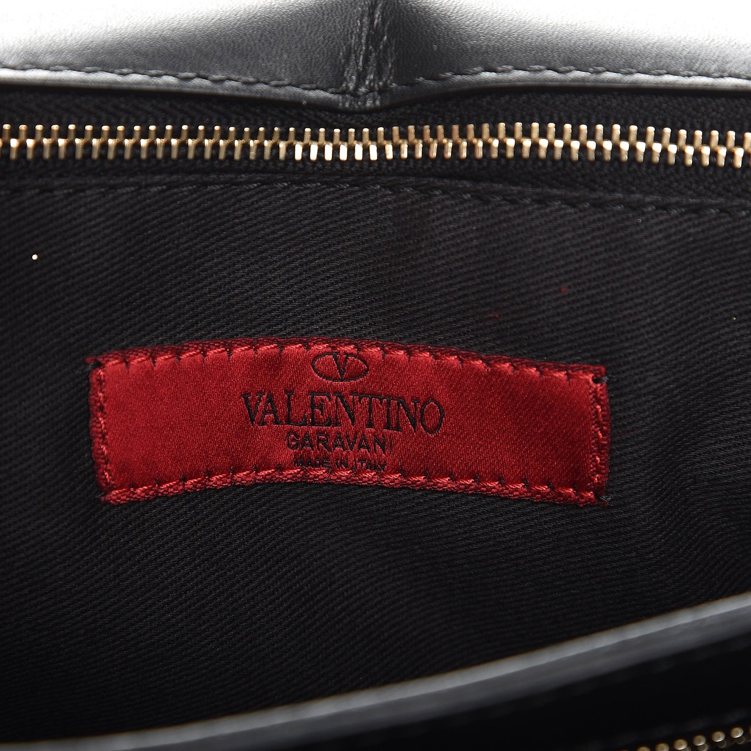 Valentino Garavani Nappa Rockstud Frame Handle Bag Black 6 of 12