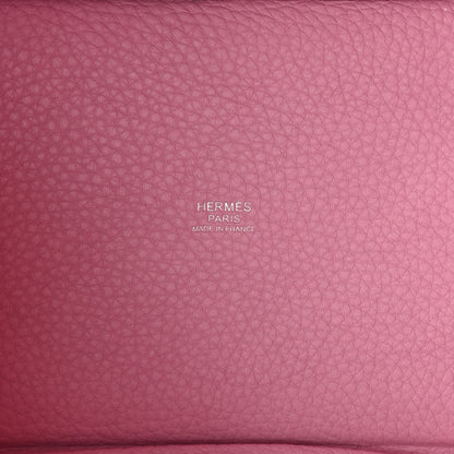 Hermes Taurillon Clemence Picotin Lock 18 PM Mauve Sylvestre 6 of 11