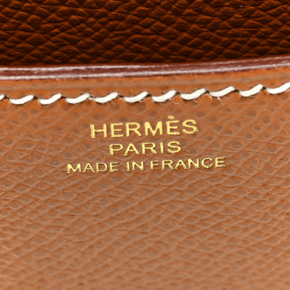 Hermes Epsom Constance 18 Gold 6 of 10