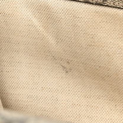 Gucci GG Supreme Monogram Web Small Neo Vintage Double Flap Messenger Bag Beige New Acero 14 of 21