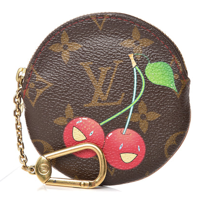 Louis Vuitton Monogram Cerises Round Coin Purse 1 of 11