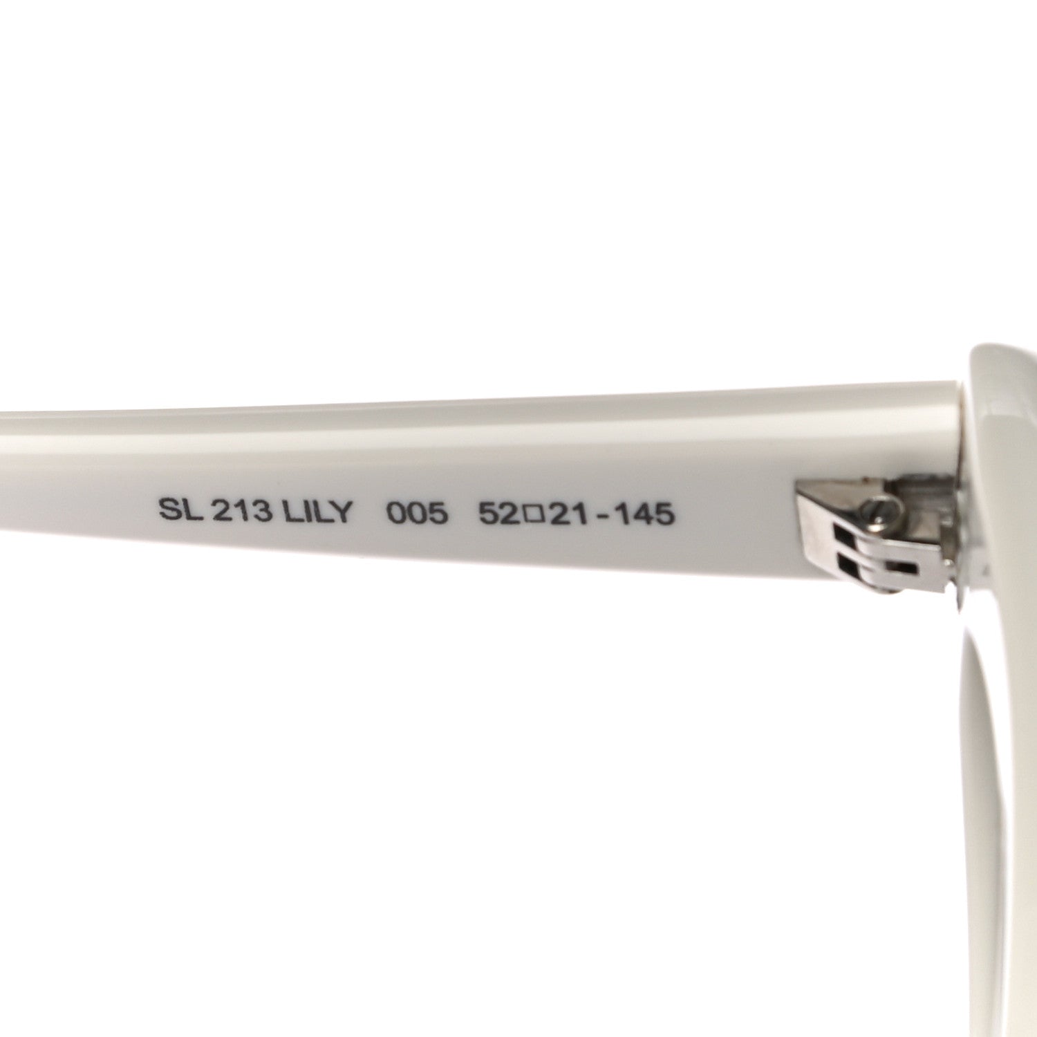 Saint Laurent Lily Sunglasses White 7 of 8