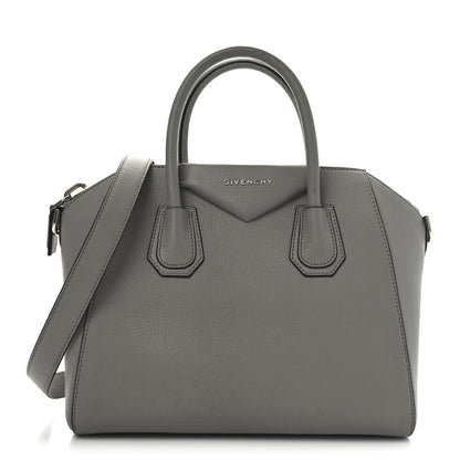 Givenchy Sugar Goatskin Small Antigona Pearl Grey 3 of 27