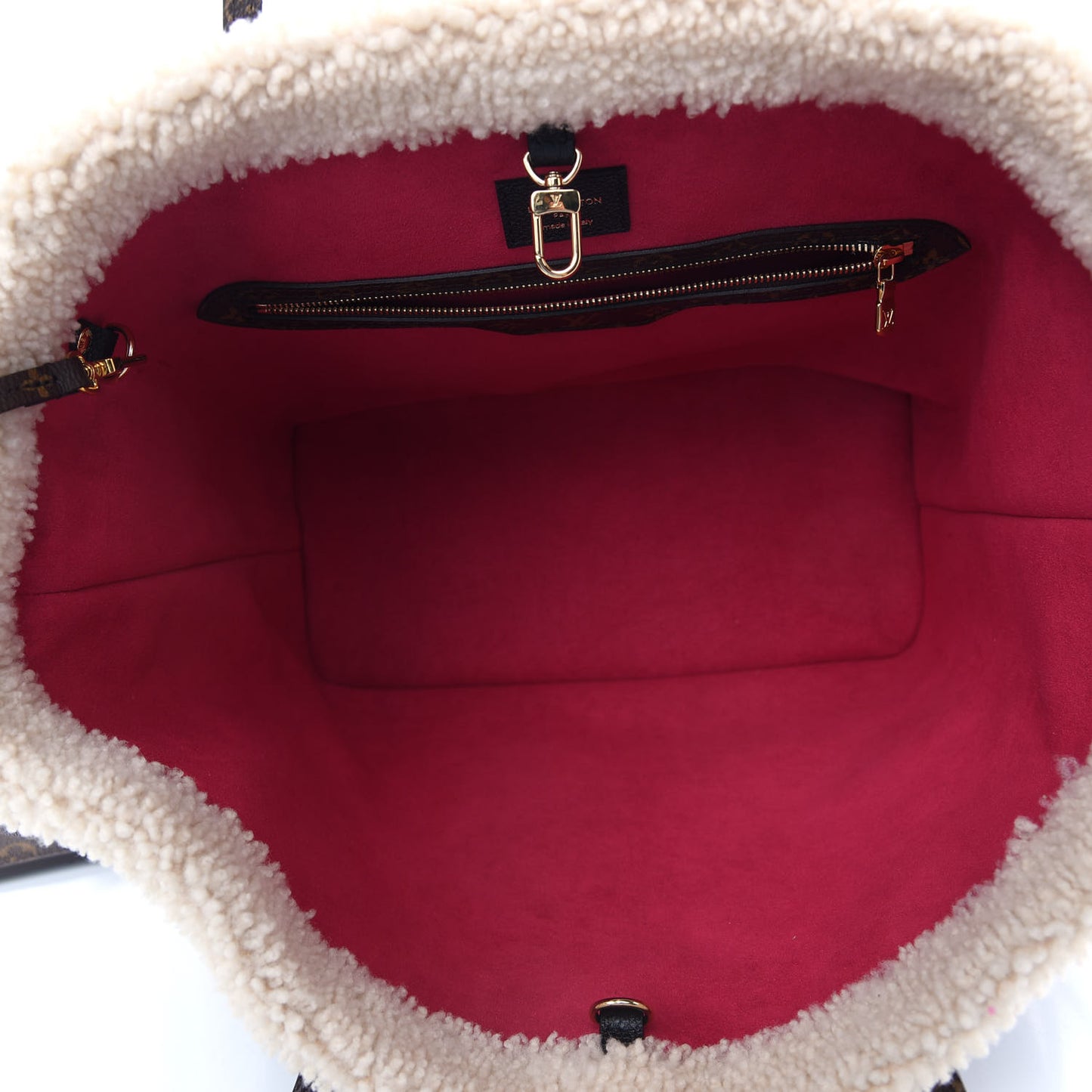 Calfskin Monogram Teddy Neverfull MM Black