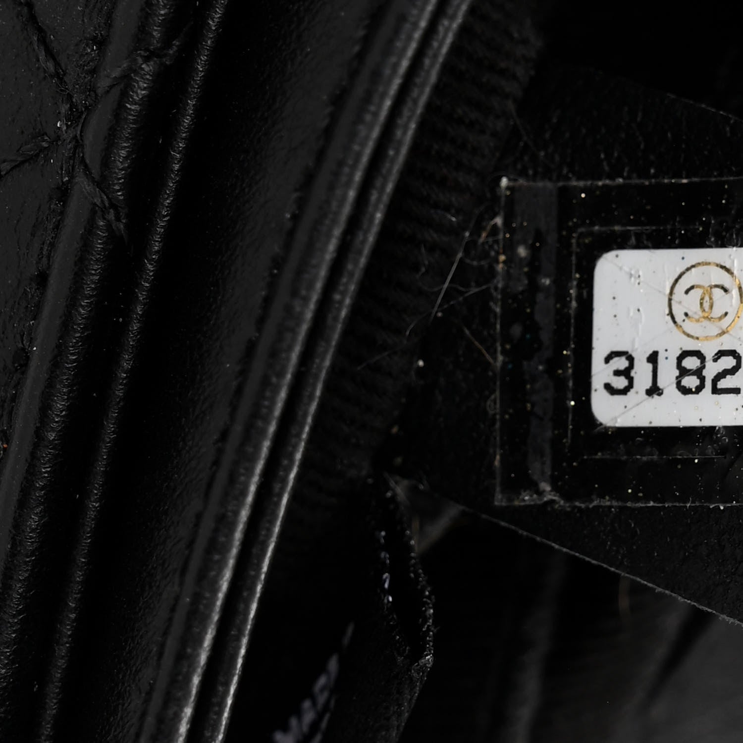 Chanel Calfskin Quilted CC Uniform Flap Belt Bag Black 8 of 12
