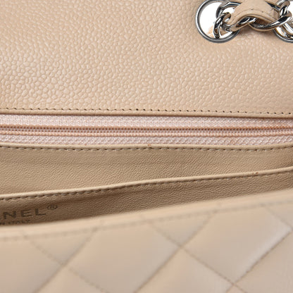 Chanel Caviar Quilted Jumbo Single Flap Beige Clair 14 of 16