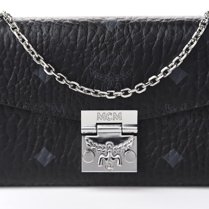 MCM Visetos Large Patricia Wallet On Chain Black 9 of 10