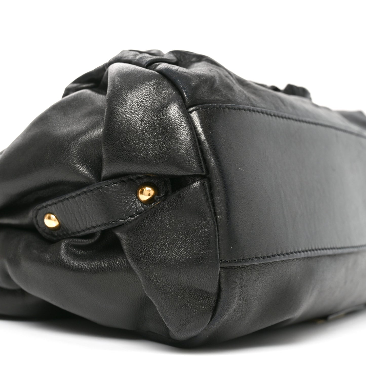 Nappa Jardin Rose Framed Duffel Black
