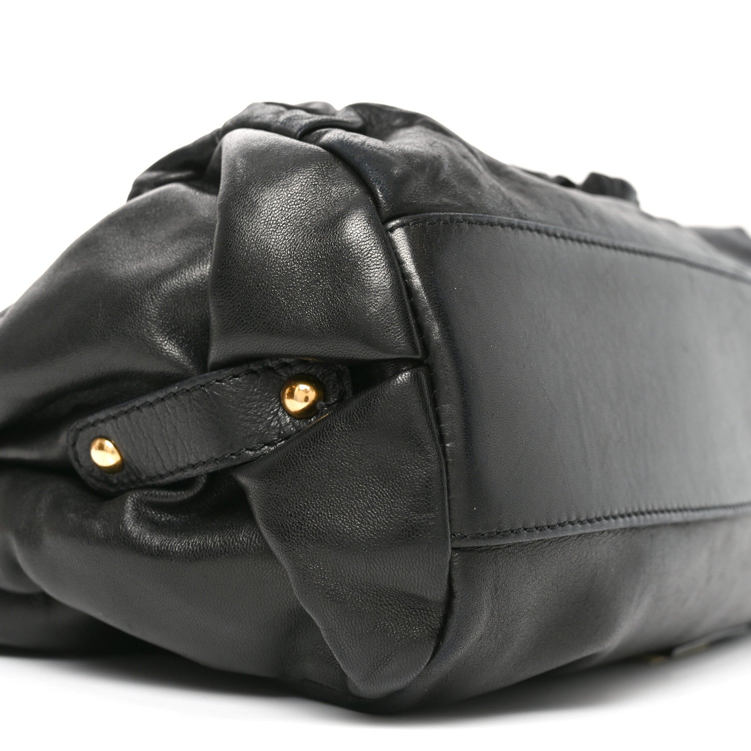 Valentino Garavani Nappa Jardin Rose Framed Duffel Black 8 of 10