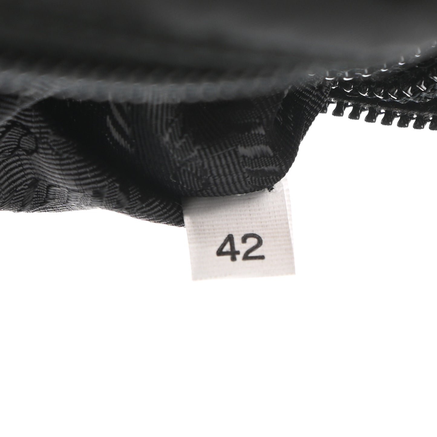 Tessuto Nylon Saffiano Wristlet Black