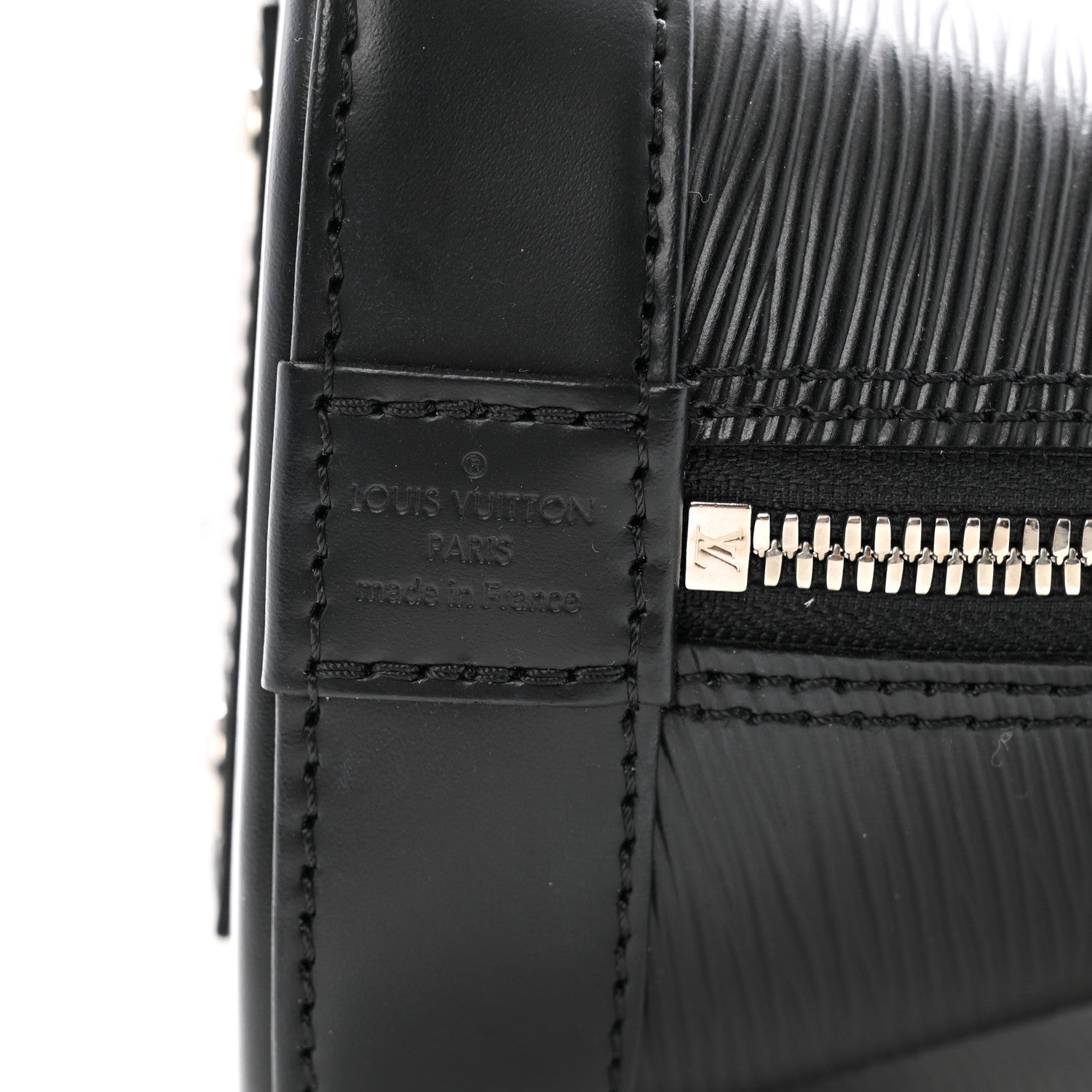 Louis Vuitton Epi Alma BB Black 6 of 9