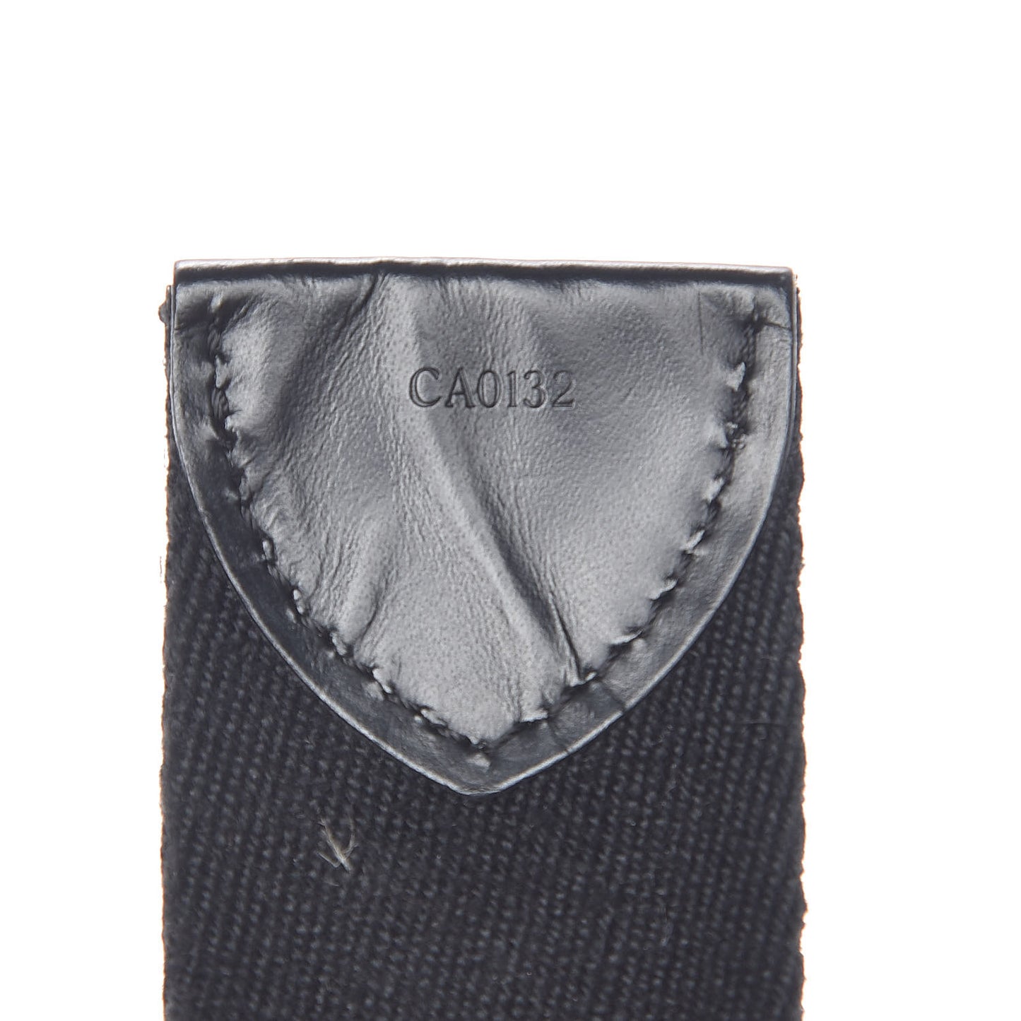 Canvas Monogram LV Cut Belt 90 36 Black