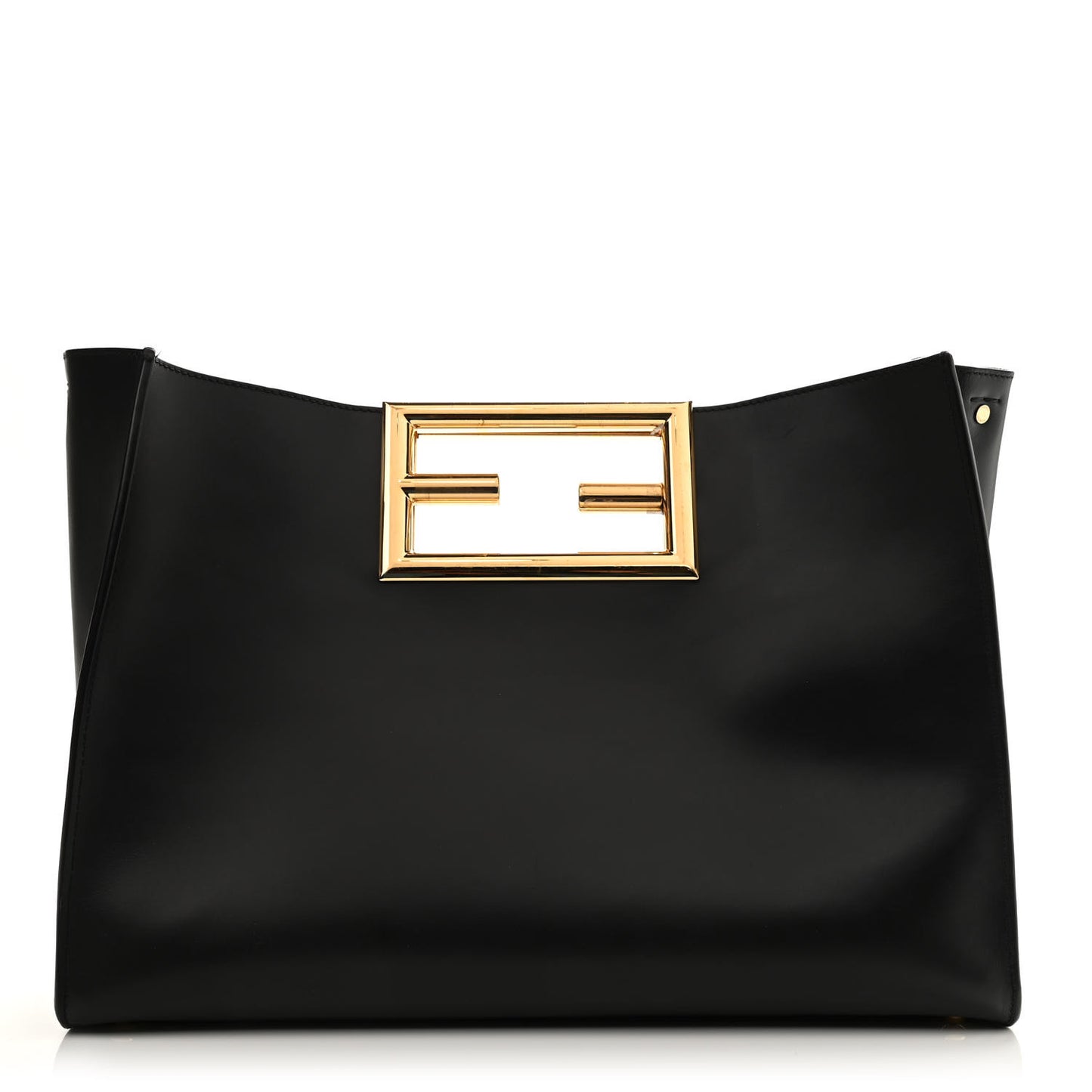 Vitello King Medium Fendi Way Tote Black