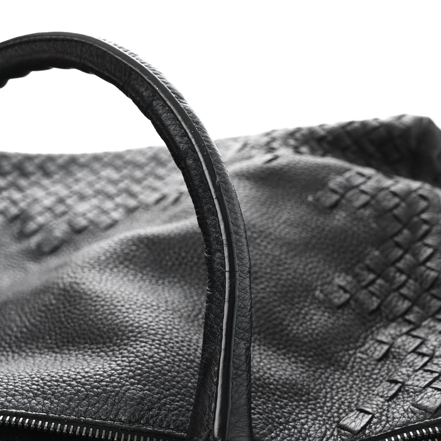 Nappa Intrecciato Tote Black