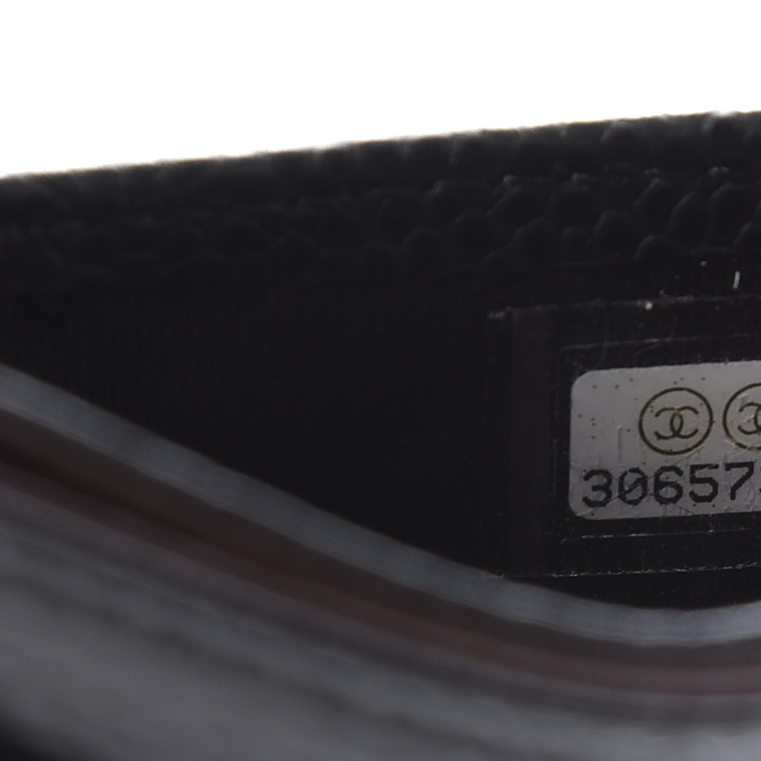 Chanel Caviar Quilted Card Holder Black 8 of 9