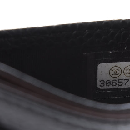 Chanel Caviar Quilted Card Holder Black 8 of 9