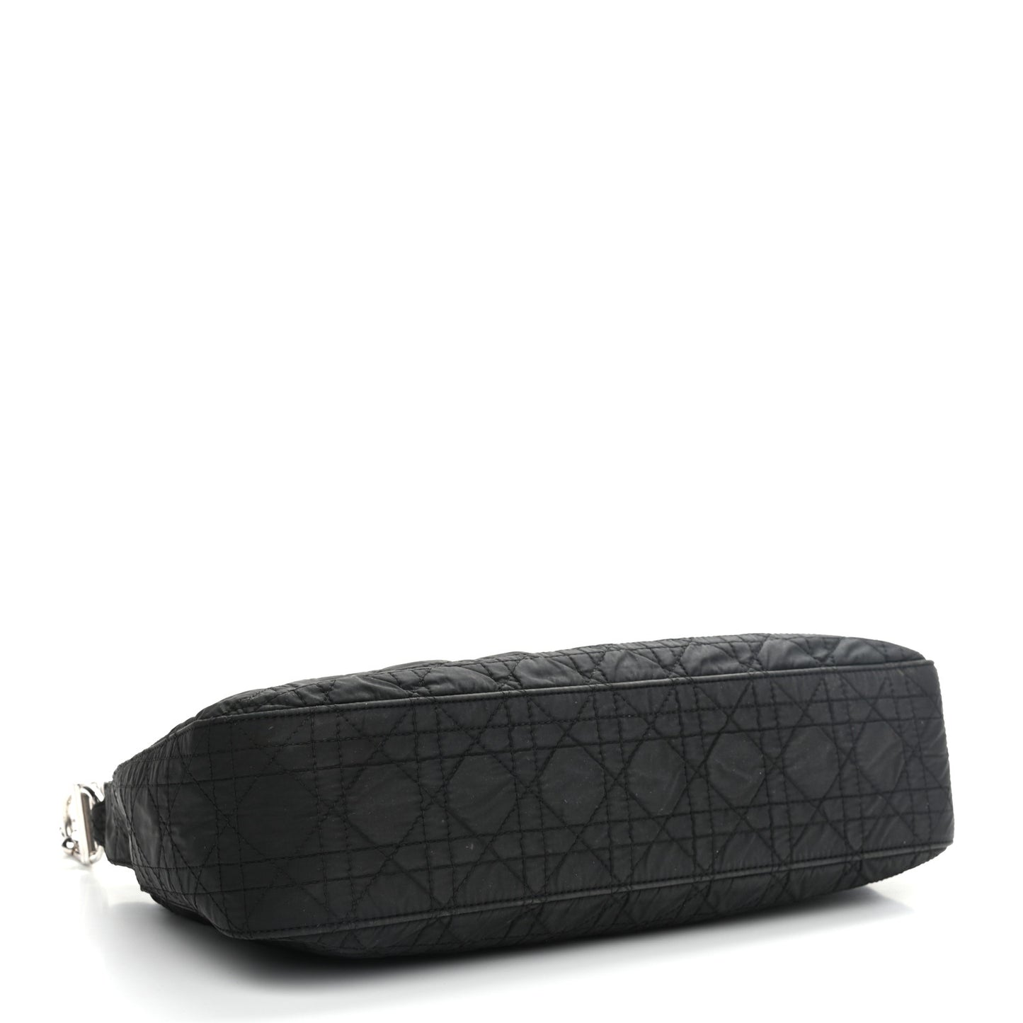 Nylon Cannage Shoulder Bag Black