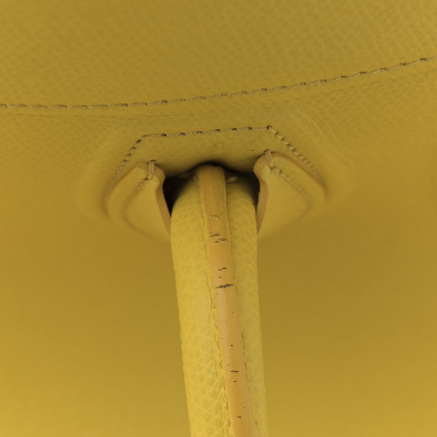 Celine Grained Calfskin Medium Phantom Luggage Yellow 13 of 15