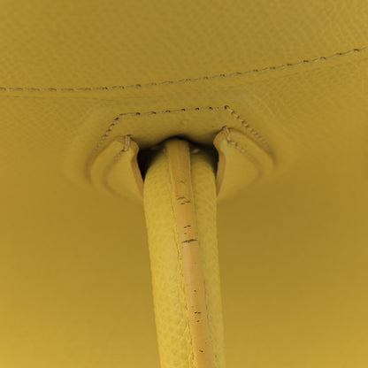Celine Grained Calfskin Medium Phantom Luggage Yellow 13 of 15