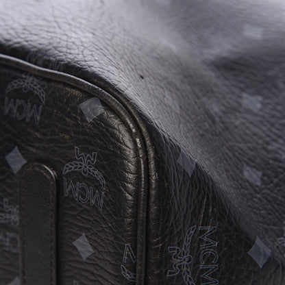 MCM Visetos Large Liz Reversible Shopper Tote Black 15 of 19