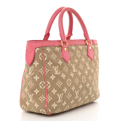 Louis Vuitton Monogram Sabbia Cabas MM Rose 3 of 19