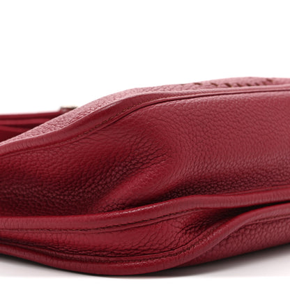 Hermes Taurillon Clemence EVELYNE III PM Rouge Grenat 9 of 11
