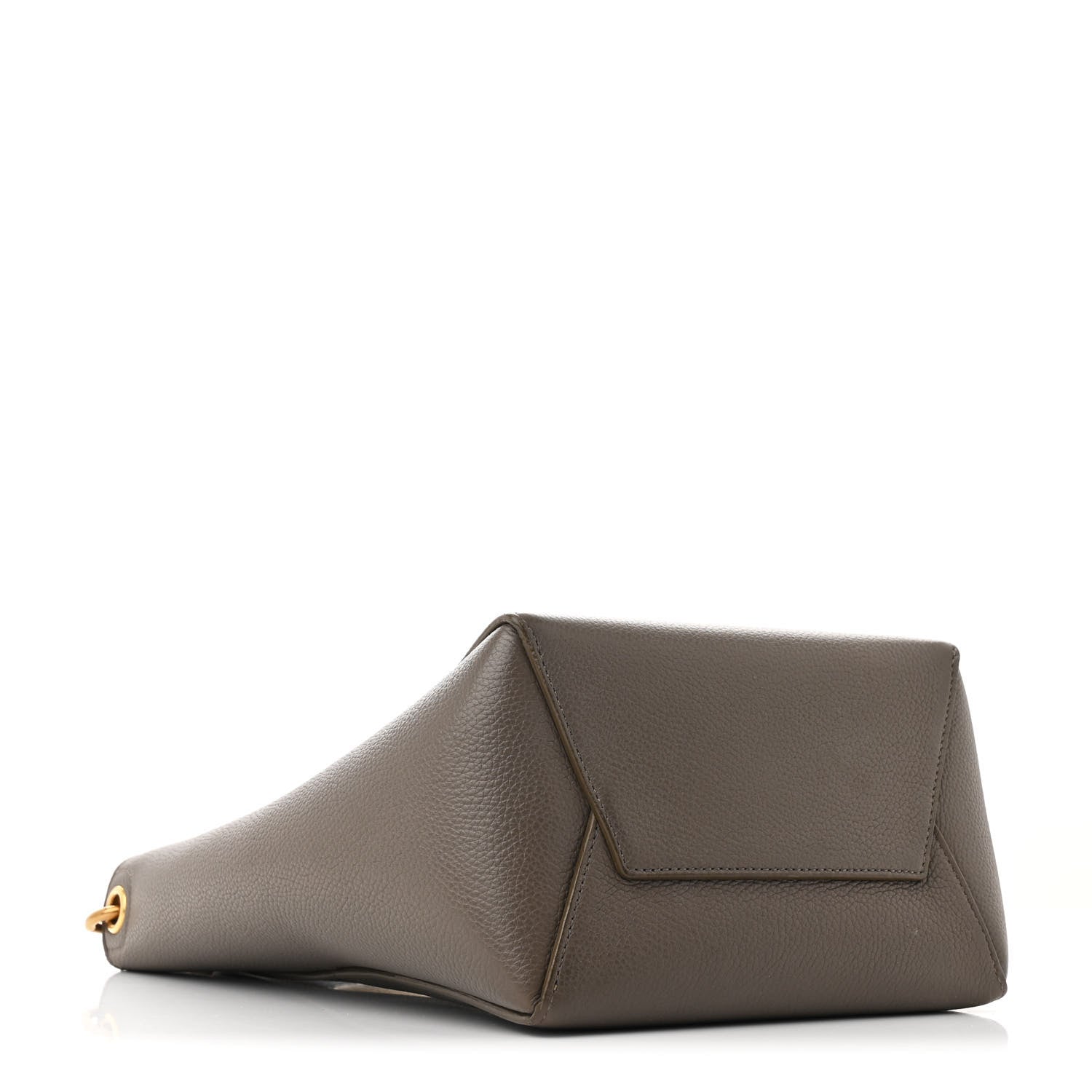 Celine Soft Grained Calfskin Small Sangle Bucket Bag Taupe 4 of 11