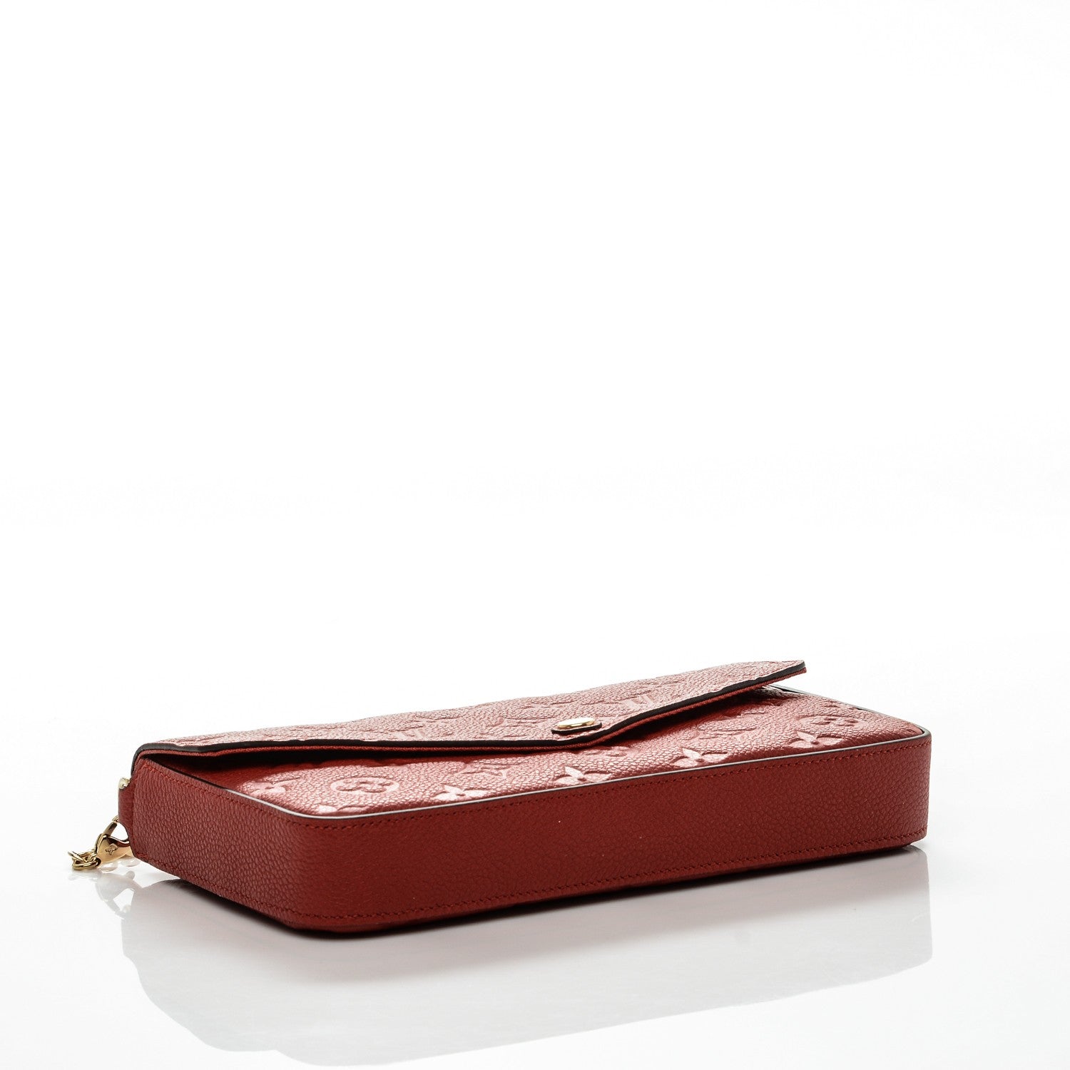 Louis Vuitton Empreinte Pochette Felicie Chain Wallet Cherry 4 of 7