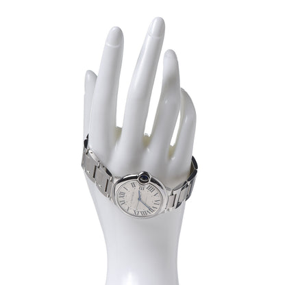 Cartier Stainless Steel 36mm Ballon Bleu De Automatic Watch 2 of 10