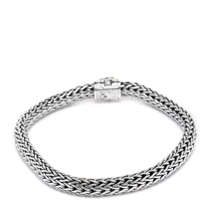 John Hardy Sterling Silver Black Sapphire 6.5mm Classic Chain Bracelet 3 of 6