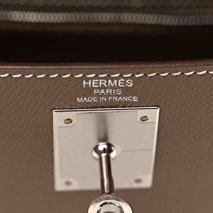 Hermes Epsom Kelly Sellier 28 Etoupe 6 of 10