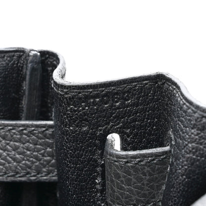 Hermes Togo Kelly Retourne 28 Black 7 of 10