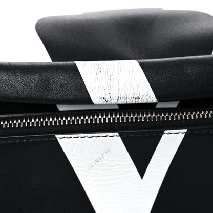 Valentino Garavani Calfskin Go Logo Belt Bag Black White 11 of 18