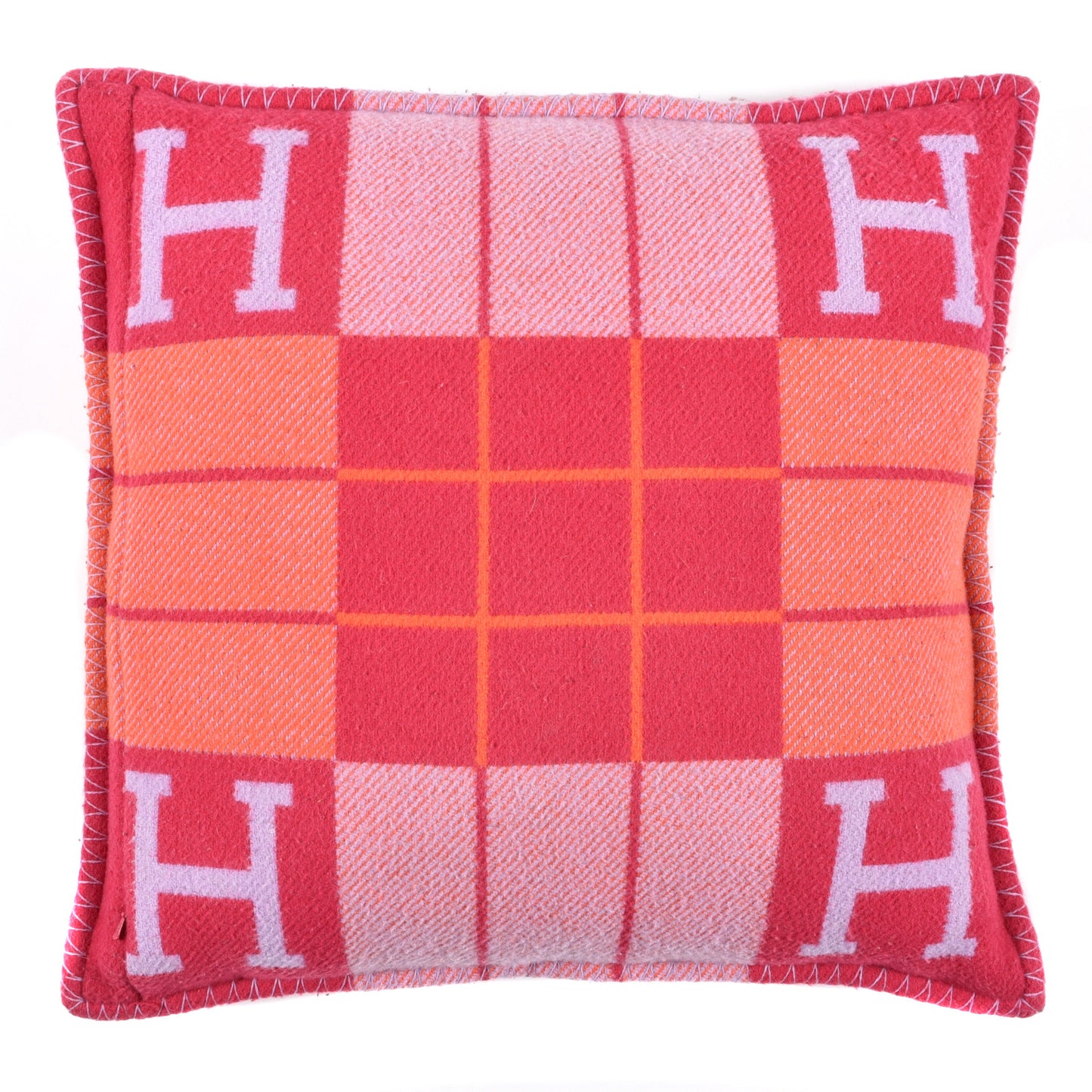 Wool Cashmere Avalon III Pillow PM Fuchsia Geranium