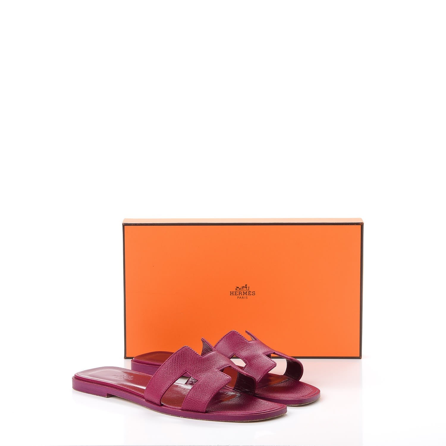 Hermes Epsom Oran Sandals 39 Pink 15 of 15