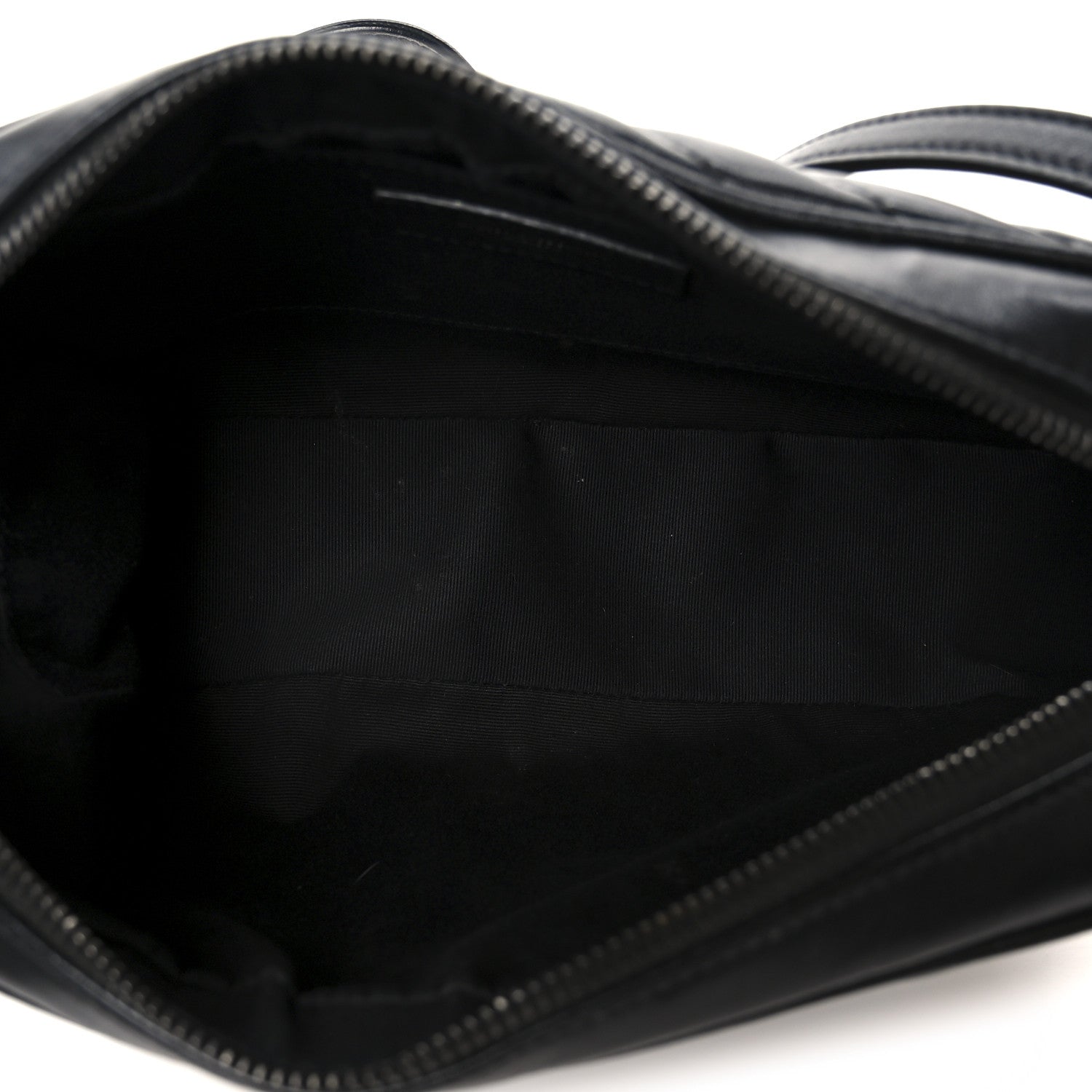 Saint Laurent Calfskin Matelasse Monogram Monochrome Lou Camera Bag Black 5 of 10