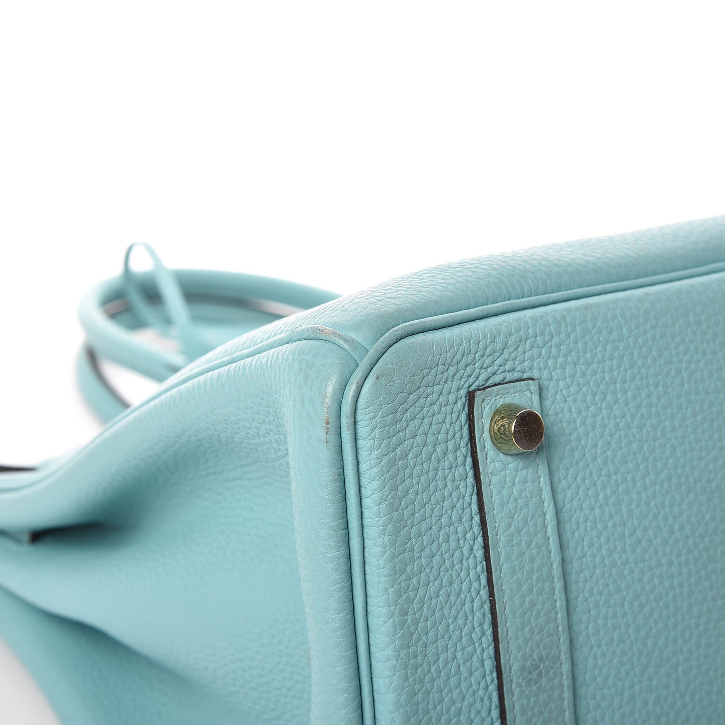 Togo Birkin 35 Bleu Atoll