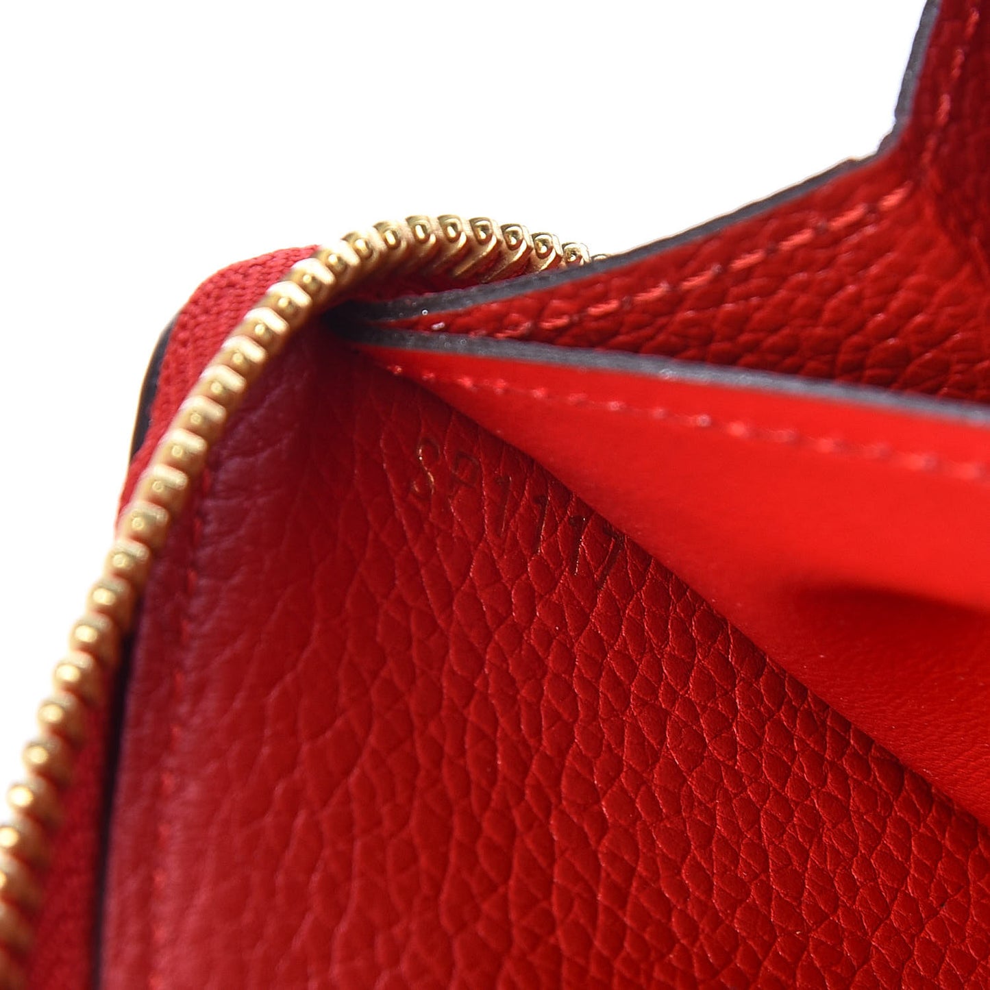 Empreinte Clemence Wallet Scarlet