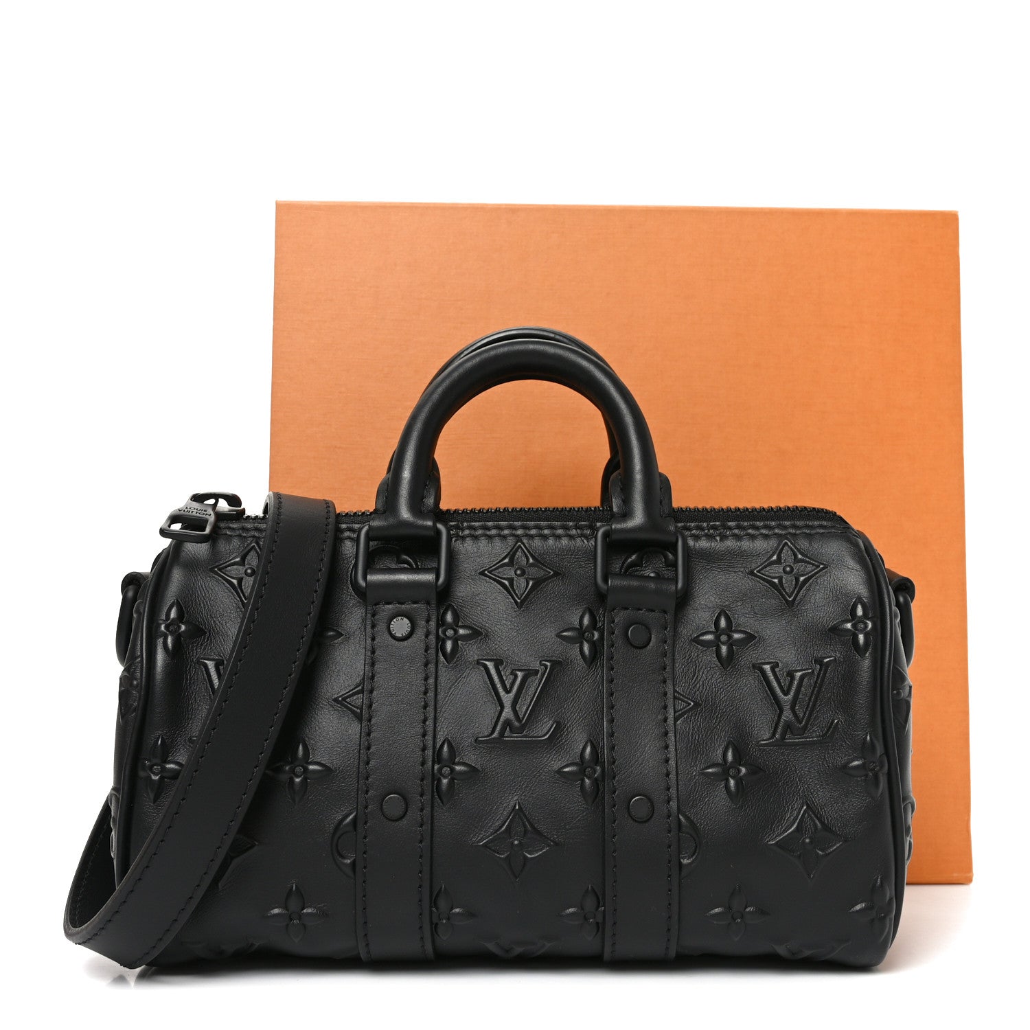 Louis Vuitton Monogram Seal Keepall XS Black 1909902 – FASHIONPHILE
